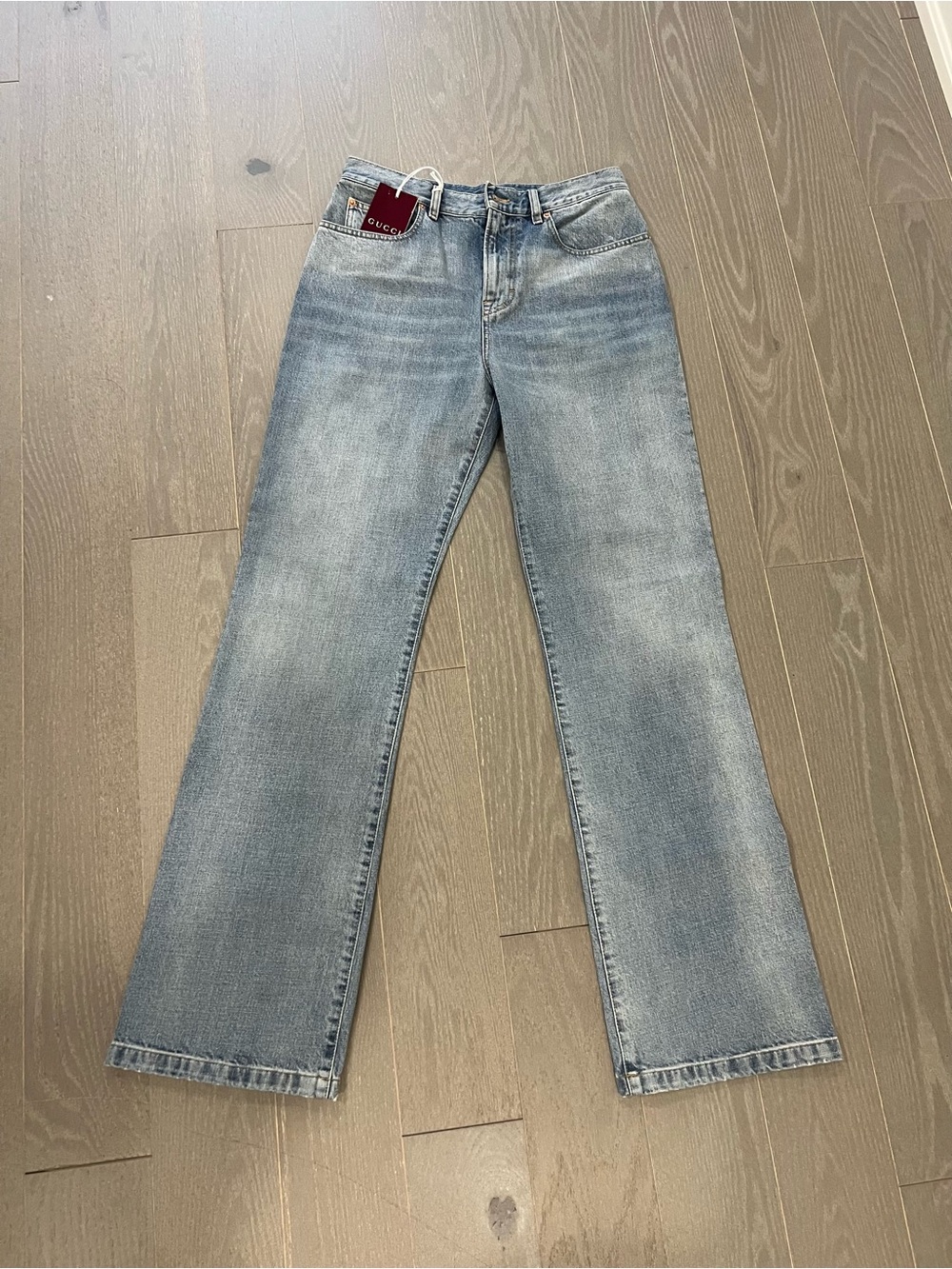 Gucci Light Blue Denim Jeans